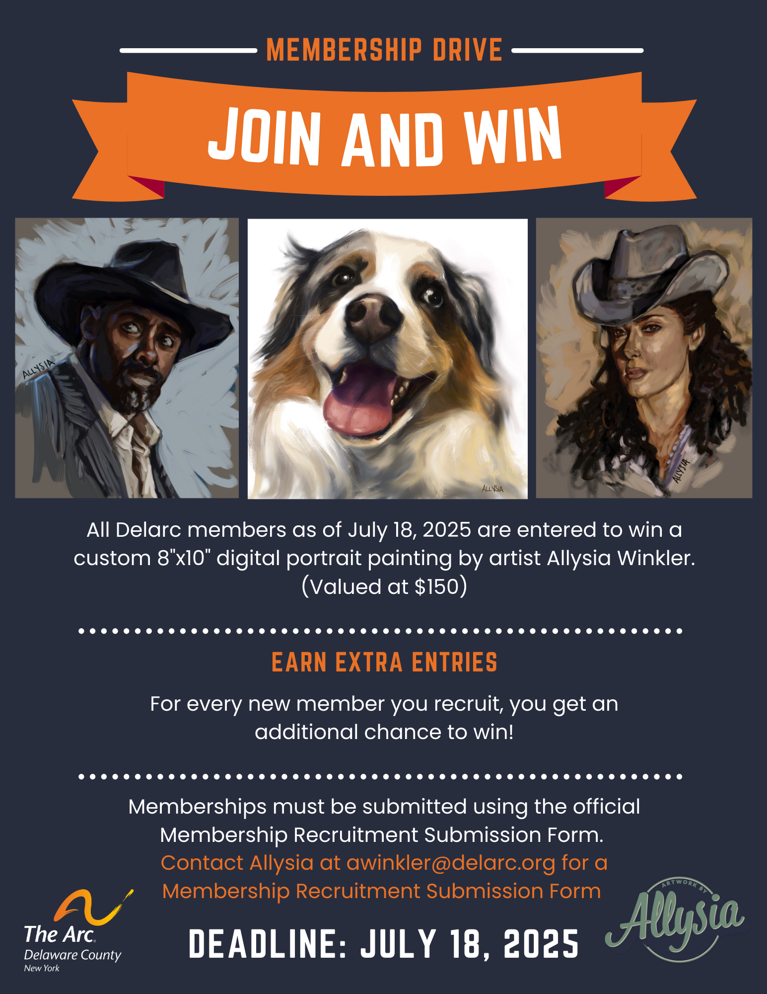Support a Cause, Strengthen a Voice, and Win a Custom Portrait by Me!